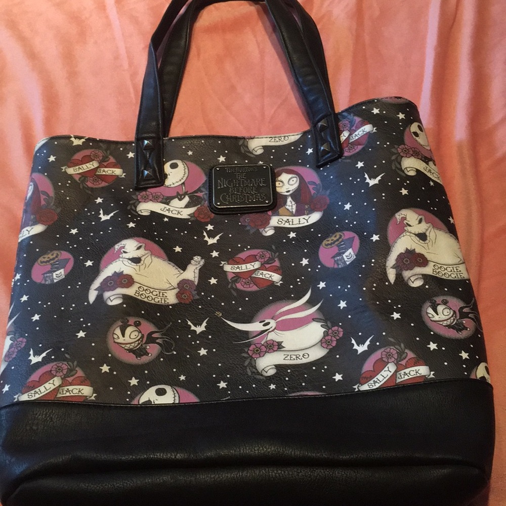 Loungefly nightmare before Christmas tote